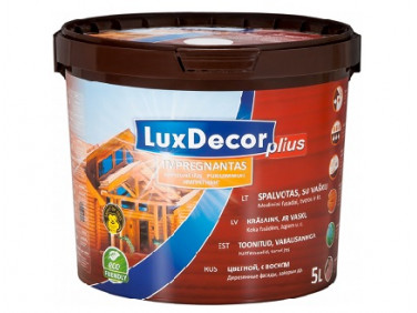 Пропитка для дерева LuxDecor Plius (палисандр) - Tricolor Пропитка для дерева LuxDecor Plius (палисандр)