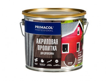 Акриловая пропитка для древесины Primacol Classic (итальянский орех) - Tricolor Акриловая пропитка для древесины Primacol Classic (итальянский орех)