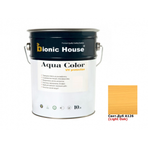 Акриловая лазурь Aqua color – UV protect Bionic House (светлый дуб) - интернет-магазин tricolor.com.ua