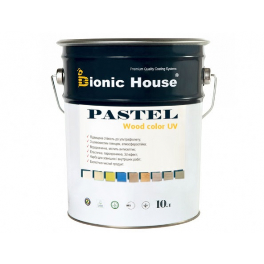 Акриловая пропитка-антисептик Pastel Wood color Bionic House (капучино) - изображение 3 - интернет-магазин tricolor.com.ua