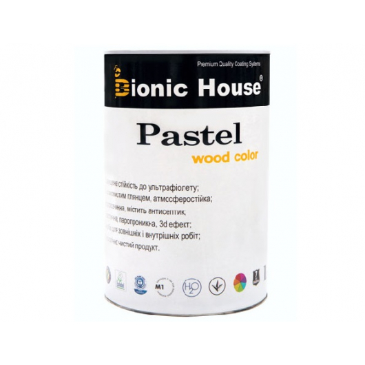 Акриловая пропитка-антисептик Pastel Wood color Bionic House (фисташковый) - интернет-магазин tricolor.com.ua