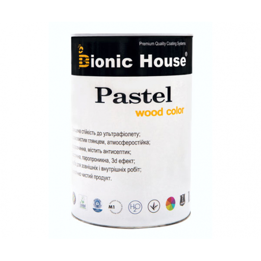 Акриловая пропитка-антисептик Pastel Wood color Bionic House (баклажан) - интернет-магазин tricolor.com.ua