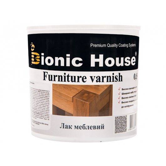 Лак мебельный акриловый Joncryl Bionic House (глянцевый) - интернет-магазин tricolor.com.ua