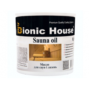 Масло для обработки саун Sauna Oil Bionic House