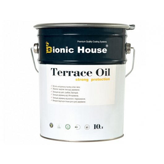 Масло террасное Terrace Oil Bionic House (колерованное) - интернет-магазин tricolor.com.ua