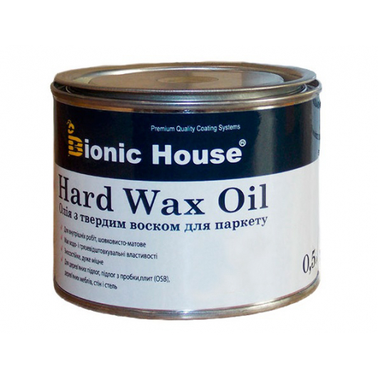 Масло для підлоги Hard Wax Oil Bionic House (безбарвне) - интернет-магазин tricolor.com.ua
