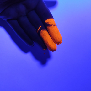 Пігмент флуоресцентний неон помаранчевий FO-13 - изображение 2 - интернет-магазин tricolor.com.ua