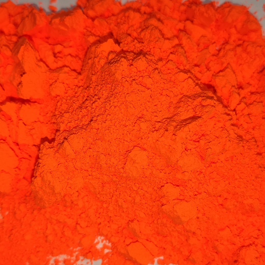 Пігмент флуоресцентний неон помаранчевий FO-13 (1 кг.) - изображение 2 - интернет-магазин tricolor.com.ua