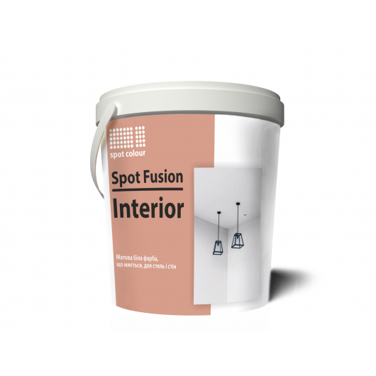 Краска акриловая для стен и потолка Spot Fusion Interior Spot Colour