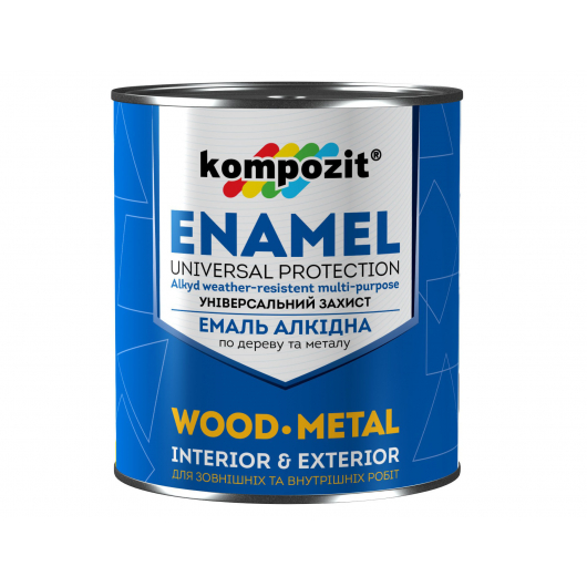 Емаль ПФ-115 Kompozit червона RAL 3001 - интернет-магазин tricolor.com.ua