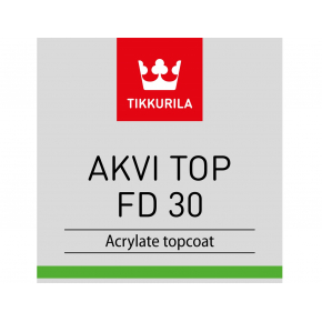 Краска акрилатная Akvi Top FD 30 Tikkurila белая - изображение 2 - интернет-магазин tricolor.com.ua