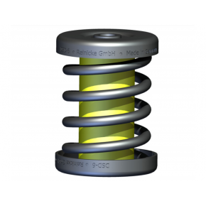 Виброизолятор пружинний Ізотоп сталевий з демпфером Isotop DSD 6-KTL - интернет-магазин tricolor.com.ua