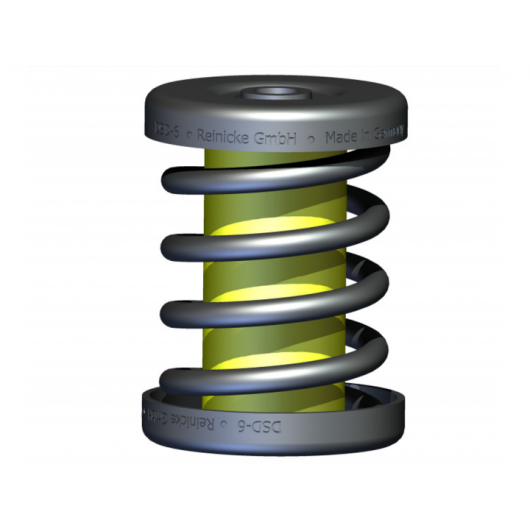 Виброизолятор пружинний Ізотоп сталевий з демпфером Isotop DSD 6-KTL - интернет-магазин tricolor.com.ua