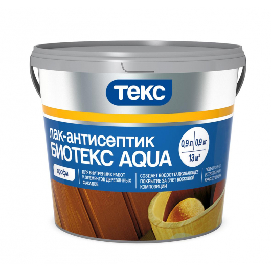 Антисептик лессирующий водоразбавляемый Биотекс Aqua орех - интернет-магазин tricolor.com.ua
