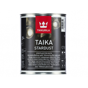 Лазурь для декоративных эффектов Тайка Стардаст Tikkurila Taika Stardust золотая