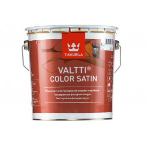 Антисептик лессирующий на основе масла Валтти Колор Сатин Tikkurila VALTTI COLOR SATIN