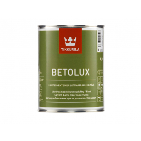 Краска для бетонных и деревянных полов Бетолюкс Tikkurila BETOLUX прозрачная