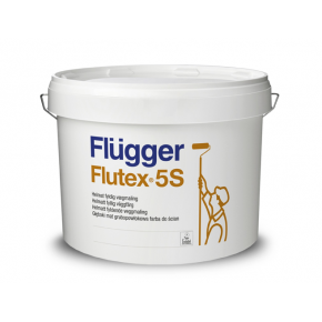 Интерьерная латексная краска Flugger Flutex 5S Vit белая