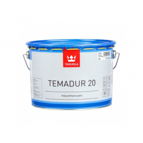 Фарба акрілоуретанова 2К А Темадур 20 Tikkurila Temadur 20 біла TVL