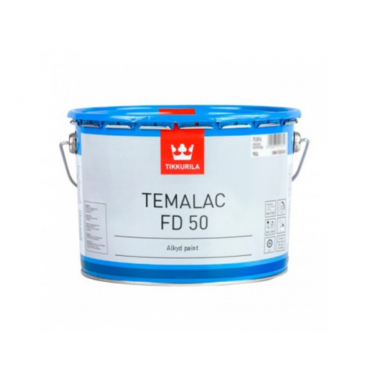 Фарба органорозчинна Темалак ФД 50 Tikkurila Temalac FD 50 прозора TCL