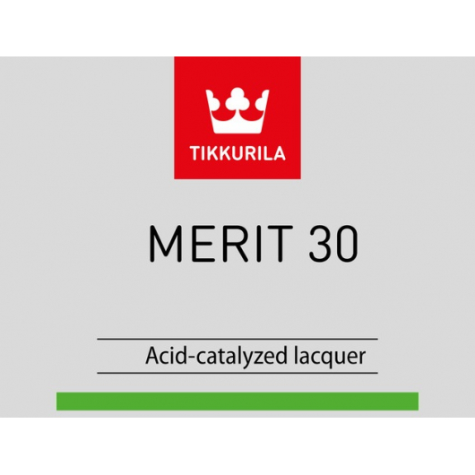 Лак універсальний Меріт 30 Tikkurila Merit 30 - изображение 2 - интернет-магазин tricolor.com.ua