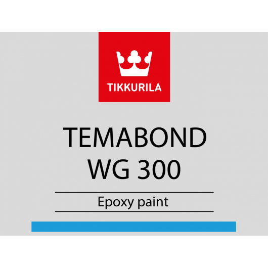 Фарба епоксидна Темабонд ВГ 300 Tikkurila Temabond WG TVH біла - изображение 2 - интернет-магазин tricolor.com.ua