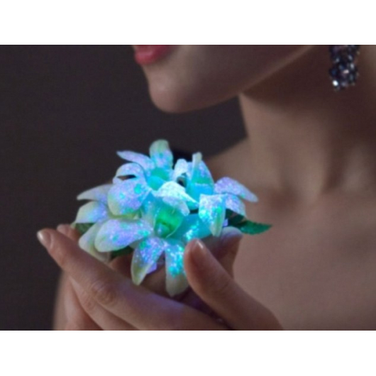 Фарба люмінесцентна AcmeLight для квітів блакитна 20мл - интернет-магазин tricolor.com.ua