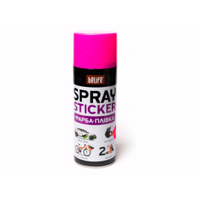 Жидкая резина BeLife Spraysticker Fluor R1002 розовая