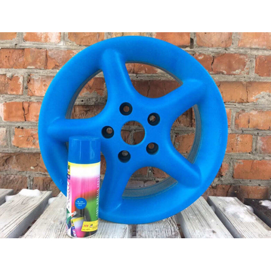 Рідка гума BeLife Spraysticker Fluor R1004 блакитна - изображение 2 - интернет-магазин tricolor.com.ua