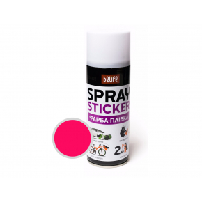 Жидкая резина BeLife Spraysticker Fluor R1012 фуксия