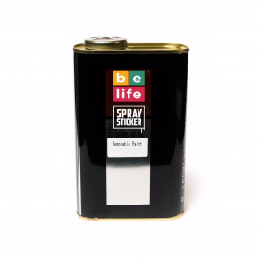 Жидкая резина BeLife Spraysticker Pro PR4 литровая черная матовая (700 г)