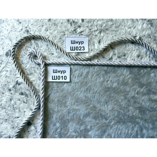Декоративний шнур Limil 23 сріблястий - изображение 2 - интернет-магазин tricolor.com.ua