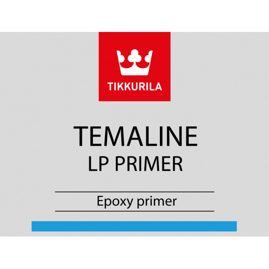Фарба-грунт епоксидна 2К А Темалайн ЛП Праймер Tikkurila Temaline LP Primer сіра - интернет-магазин tricolor.com.ua