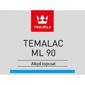 Фарба алкідна Темалак МЛ 90 Tikkurila Temalac ML 90 TCL прозора - изображение 2 - интернет-магазин tricolor.com.ua