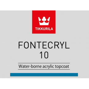 Краска-грунт акриловая по металлу Фонтекрил 10 Tikkurila Fontecryl 10 FAL - изображение 2 - интернет-магазин tricolor.com.ua