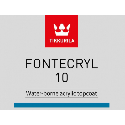 Фарба-грунт акрилова по металу Фонтекріл 10 Tikkurila Fontecryl 10 FAL - изображение 2 - интернет-магазин tricolor.com.ua