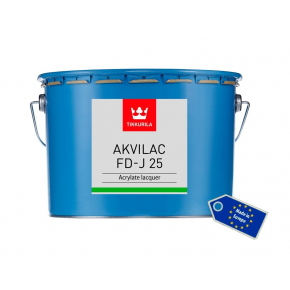 Лак для дерева акрилатный Аквилак ФД-Ж 25 Tikkurila Akvilac FD-J 25 TCW - изображение 2 - интернет-магазин tricolor.com.ua