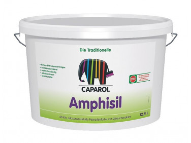 Краска фасадная полимерная Caparol Amphisil B1 белая - Tricolor Краска фасадная полимерная Caparol Amphisil B1 белая
