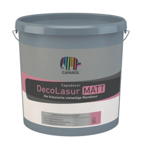 Краска интерьерная дисперсионная Caparol Deco-Lasur Matt E.L.F. белая - интернет-магазин tricolor.com.ua