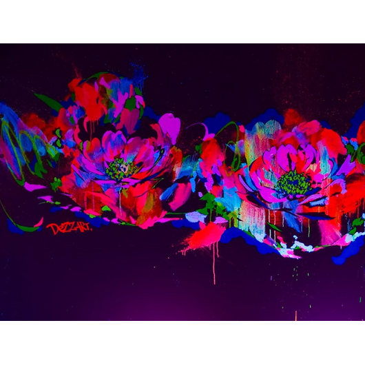Фарба флуоресцентна AcmeLight для творчості червона 25 мл - интернет-магазин tricolor.com.ua