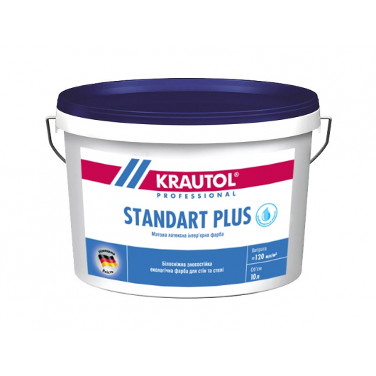 Фарба інтер'єрна латексна Krautol Standard Plus стійка