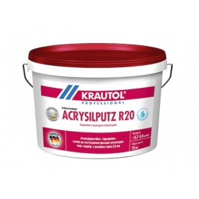 Декоративная штукатурка Krautol Krautherm Acrysilputz R20 короед