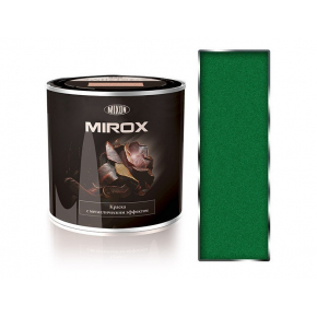 Краска декоративная с металлическим эффектом 3 в 1 Mixon Mirox зеленая 6000 - интернет-магазин tricolor.com.ua