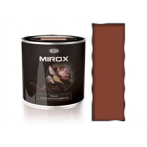 Краска декоративная с металлическим эффектом 3 в 1 Mixon Mirox коричневая 8004 - интернет-магазин tricolor.com.ua