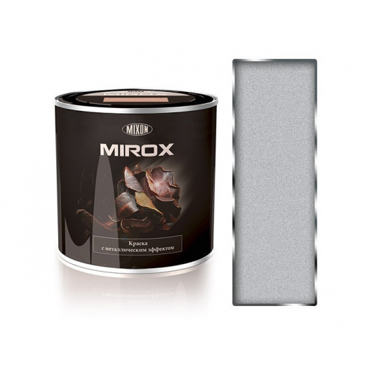 Фарба декоративна з металевим ефектом 3 в 1 Mixon Mirox сіра 9022 - интернет-магазин tricolor.com.ua