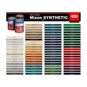 Автоемаль Mixon Synthetic Сніжно-біла 202 - изображение 2 - интернет-магазин tricolor.com.ua