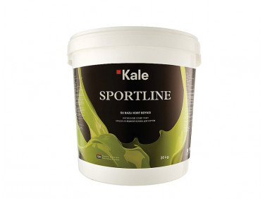 Краска для бетона Kale Sportline для теннисных кортов, бетона, асфальта - Tricolor Краска для бетона Kale Sportline для теннисных кортов, бетона, асфальта