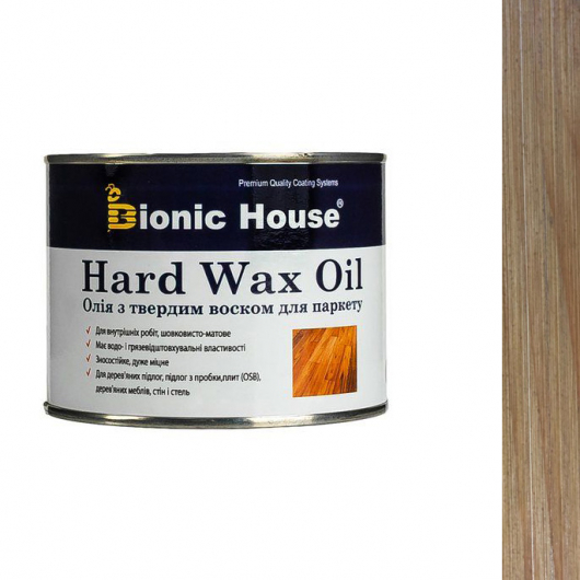 Масло для підлоги Hard Wax Oil Bionic House Дуб - интернет-магазин tricolor.com.ua