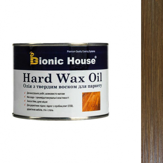 Масло для підлоги Hard Wax Oil Bionic House Горіх - интернет-магазин tricolor.com.ua