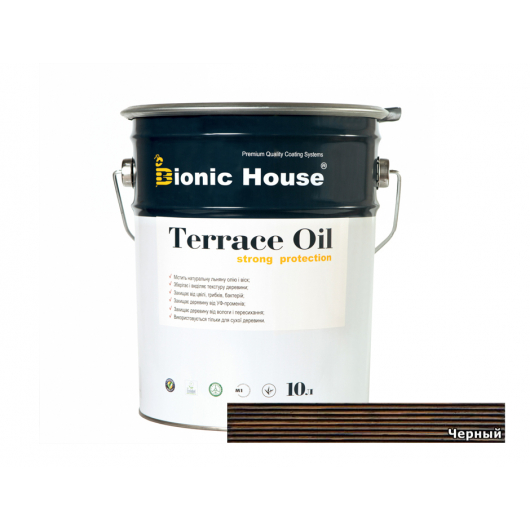 Масло терасне Terrace Oil Bionic House Чорний - интернет-магазин tricolor.com.ua